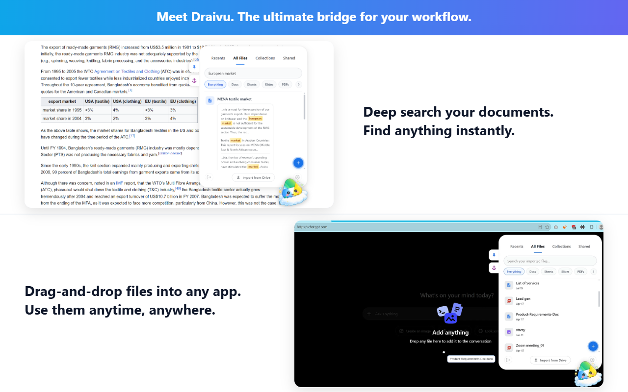 Draivu in action: screenshot 3